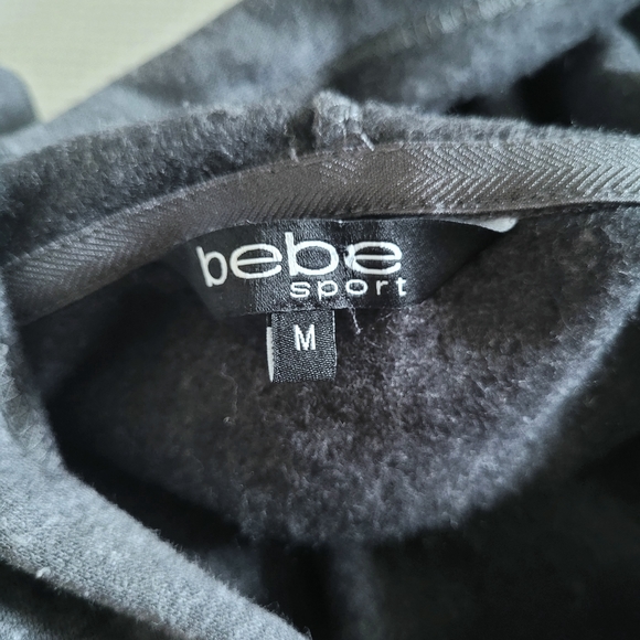 bebe Sport⛹️ Sequin Logo Hoodie - NWT - Picture 4 of 16